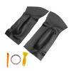 SecosAutoparts Pair Black Door Panel Replacement Armrest Cover Compatible with