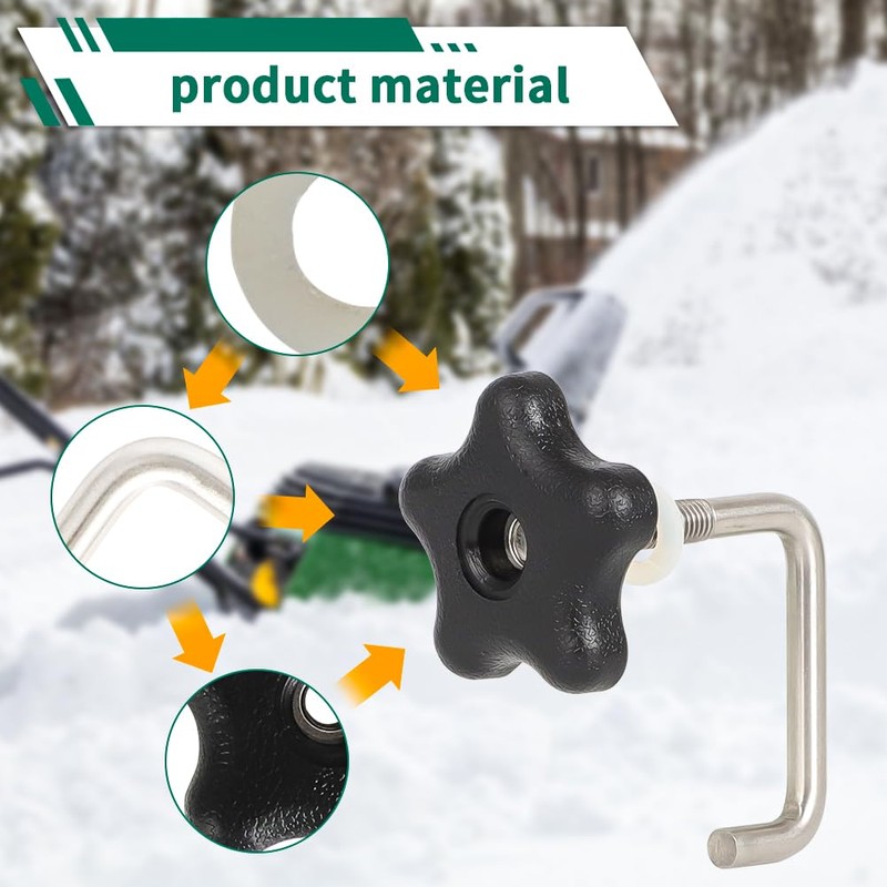 MOTOQUEEN for Toro Snow Blower 114-3779 Handle Knob 136-7130 Bolt