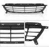 Unbranded Fit For 2014-2017 HYUNDAI ACCENT Front Bumper Upper Lower