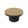 PROFLO PF42816 6" Brass Cover with 3-1/2" Adjustable Cleanout -