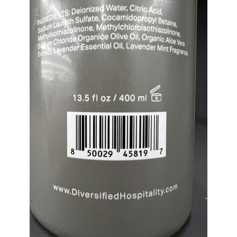 Infuse 2X Infuse Refreshing BODY WASH Lavender Mint 13.5oz in