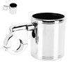 Motorcycle Handlebar Cup Holder Chrome Adjustable Universal for ATV 22-32mm