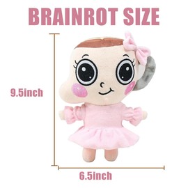 Italian Brainrot Plush Toys 12 Inches Tall Ta Ta Sahur Cool Stuffed Animals Cute Teapot Plushie Weird Stuff for Kids Boys Girls Birthday Christmas Funny Gift Ideas