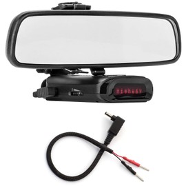 Radar Mount Mirror Mount Bracket + Mirror Wire Power Cord for K40 Radar Detectors (3001110)