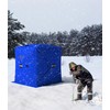 GarveeLife Ice Fishing Tent, Premium Pop-Up Portable Hub-Style Ice Fishing