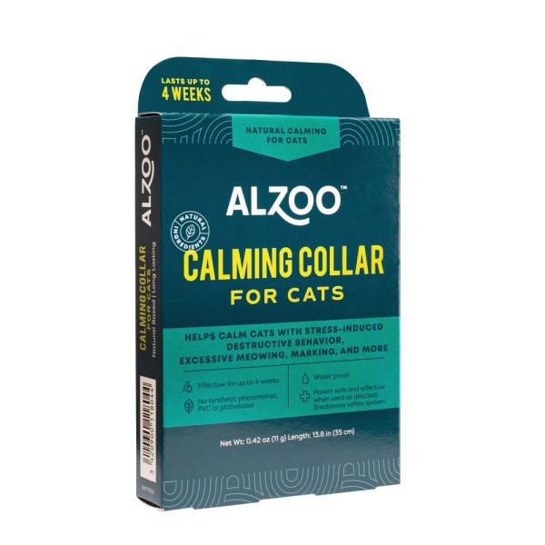 ALZOO Natural Plant-Based Calming Collar Cat