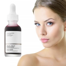 AHA 30% + BHA 2% Peeling Solution, Face Serum, Exfoliating Solution, Face Exfoliant, Blemishes, Reduces Against Pimples & Blackheads, Large Pores