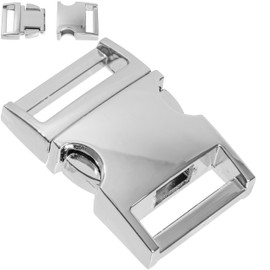 Your Day Mate Buckles, Silver, Zinc Aluminium, Click Fastener Buckle, Repair Backpack Buckle, Replacement Bag Buckle, Strap Buckle, Backpack, Buckle Strap, silver