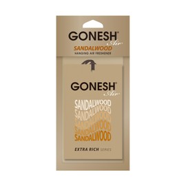 GONESH 1257-33 Sandalwood Hanging Air Freshener