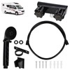 XhuangTech 4" RV Shower Faucet with Handheld Shower Head &