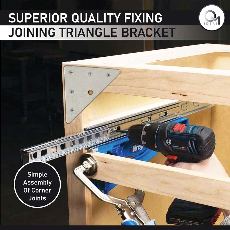 OMIdeas 15 x Corner Bracket (70 x 70 x 1.5)