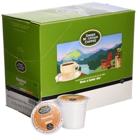 Green Mountain Coffee Decaf Hazelnut, 24-Count K-Cups for Keurig Brewers (Pack of 2)