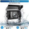 iPoster 7" Quad Monitor Screen Car Backup Camera Rear View