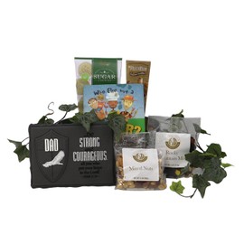 Gift Basket Village: World Class Dad - Book, Plaque, Gourmet Snacks & Treats Gift Set