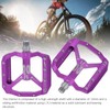Enlee 2pcs Mountain Bike Pedals NonSlip DU Bearing Lightweight Bicycle