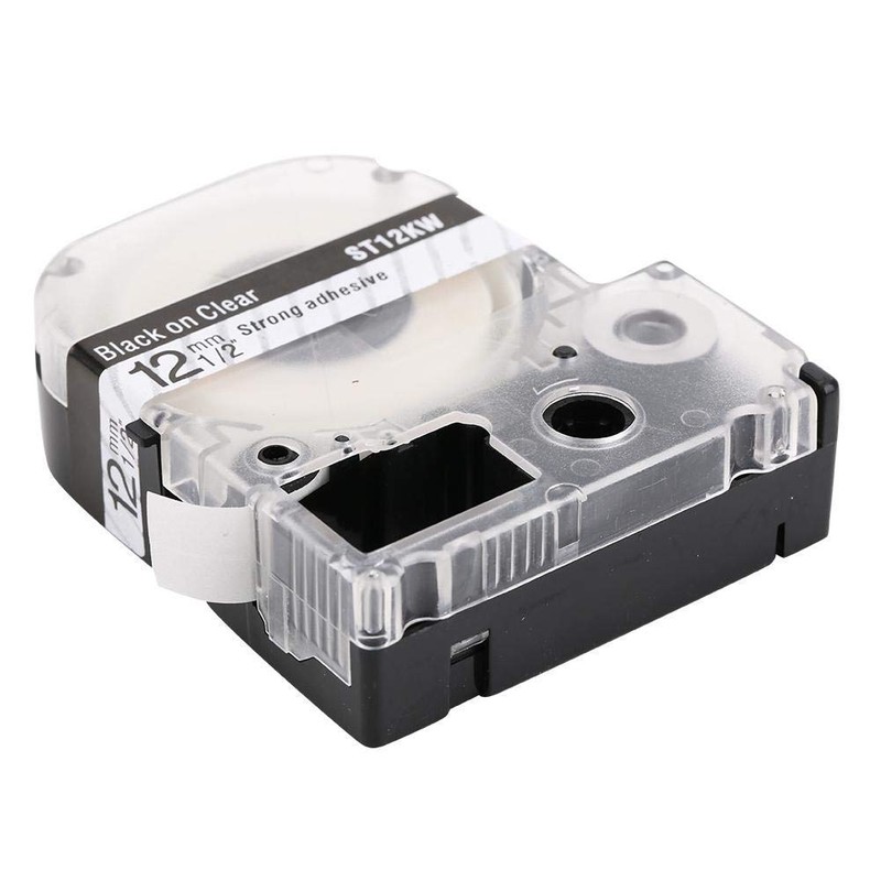 Labelling Device Compatible Label Tapes as Replacement 12 mm Label