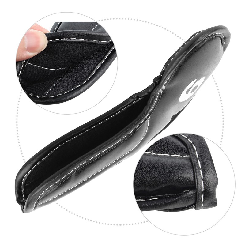 10pcs Golf Club Iron Head PU Covers Set Putter Protector