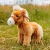 Animigos World of Nature 24cm Plush Horse with Bridle Soft
