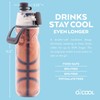 O2COOL Mist 'N Sip Misting Water Bottle 2-in-1 Mist And