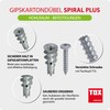 TOX Spiral Plus + S 06819171 Plasterboard Dowels 32 mm