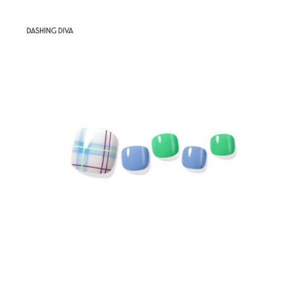 DASHING DIVA Glaze Pedi 1ea, Type:Joyful Picnic