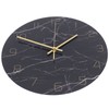 Wall Clock Nordic Decorative Marble Printing Mute Round Hanging Clock