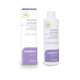 Lasepton INTENSIV Pflege Lotion, 200 ml: Feuchtigkeitscreme für sehr trockene Haut, Bodylotion für gereizte und juckende Haut, bei Neurodermitis, schnell einziehend, parfümfrei