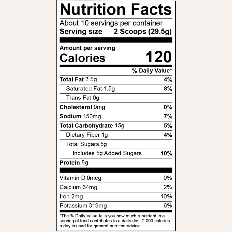 Kathy Ireland Nutrition Golden Oat Milk Instant Beverage Powder Mix,