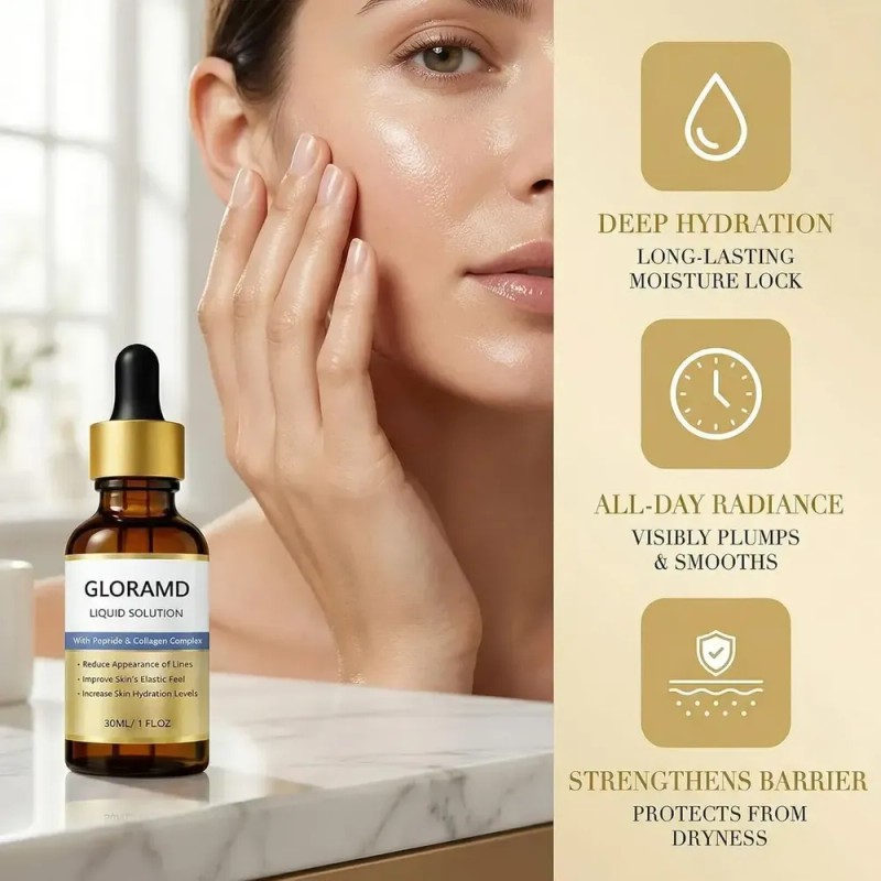 Sérum De Estiramiento Facial L Gloramd, Solución Líquida Glo