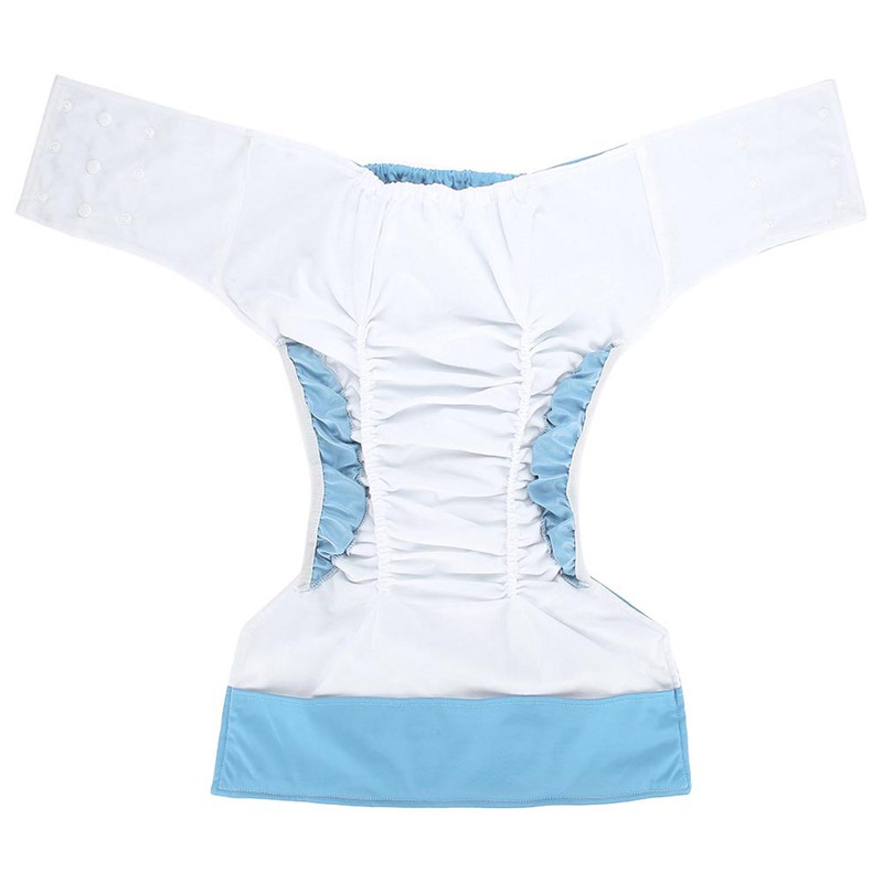 Washable Adult Pocket Nappy Cover Adjustable Reusable Diaper Cloth Light
