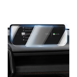 Karltys 2 Pack Screen Protector for 2023 2024 Mazda CX-50 10.25-Inch Touchscreen, CX50 Tempered Glass Accessories, Car Radio Display Screen Cover Anti Fingerprint