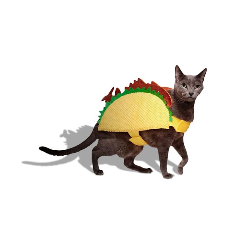 Bootique - Disfraz de taco para perros y gatos, talla