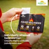 BetterDay® Hand Warmers 100% Natural – 20 Pocket Warmers (10