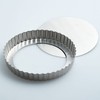 Suncraft PP-692 Patisiere Tart Shape, Corrugated Bottom, 7.1 inches (18