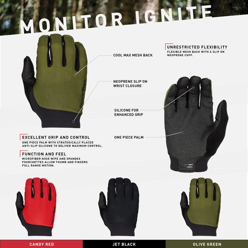 Monitor Ignite Lizard Skins Jet Black XL MIG10011
