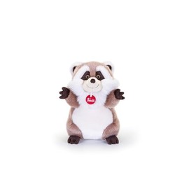 Trudi Raccoon Ringo Ideal Plush as a Gift for Birthdays, Christmas and Other Occasions, 18 x 28 x 18 cm, Size M, Farm Animals, Model 24043