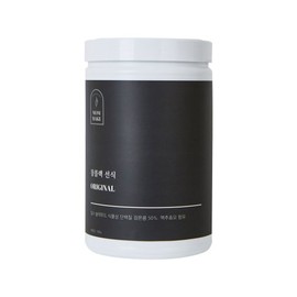 Mommake 참 블랙 선식 대용량(원통) 500g 1개 Pure Black Meal Replacement Large Size (Cylinder) 500g 1 Unit