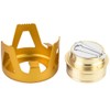 Outdoor Portable Ultra Light Mini Cooking Spirit Burner Alcohol Fuel