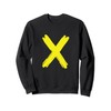 Creative Bold Yellow Letter X - Design Alphabet - Marker