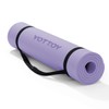 YOTTOY Yoga Mat，Extra Thick Yoga Mat (1/2inch),Professional TPE Exercise Mat,Non-Slip
