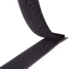 Aiqeer Pack of 30 20 cm Black Velcro Cable Ties