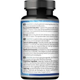 Theacrine 125mg - 60 Vegan Capsules - Natural Alkaloid from Tea for Enhanced Focus and Energy - 2 Month Supply - Diet Supplement from Apollo's Hegemony
