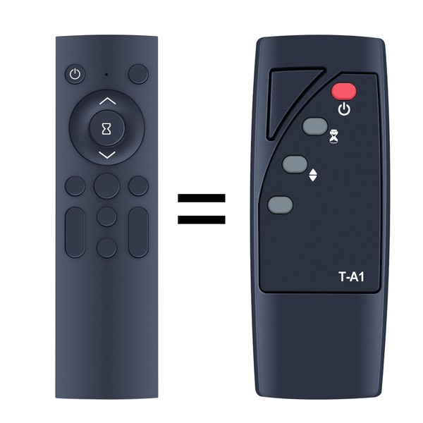 PZL Replacement Remote Control for Twin Star ClassicFlame Electric Fireplace