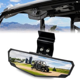 KATIMOTO Interior Rearview Mirrors for Range Defender, UTV Adjustable Convex Center Rearview Mirror for Polaris Ranger 570 900 1000 Crew/Can Am Defender 2015-2025 Accessories