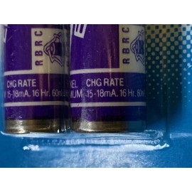 Radio Shack (2) Rechargeable Nickel Cadmium AAA Batteries 1.25V Ni-Cd Radio Shack new in pkg