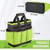 WORKPRO Garden Tool Bag Waterproof Base 8 Pockets Heavy Duty