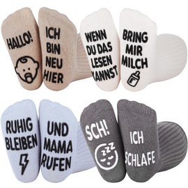 Bazzava Baby Gift Boy Baby Socks 0-12 Months Gifts for Birth Baby Gift Girl Newborn Gift Baby Gifts for Birth Boy, multicoloured