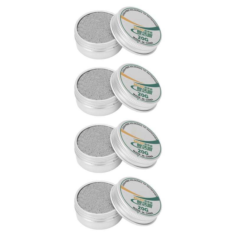 4Pcs Soldering Tip Refresher Clean Paste Tin Powder Resurrection Paste