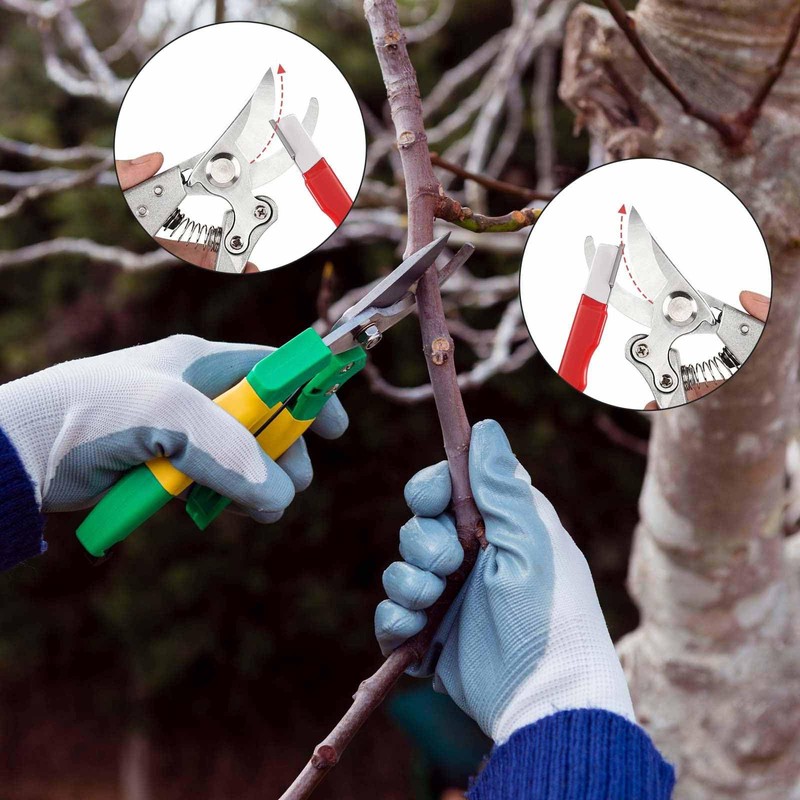 2Pcs Garden Tool Sharpener - Blade Sharpener for Garden Tools,