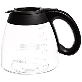 Mr. Coffee 12-Cup Replacement Decanter for FT and IS Series, Black, IDS13-RB